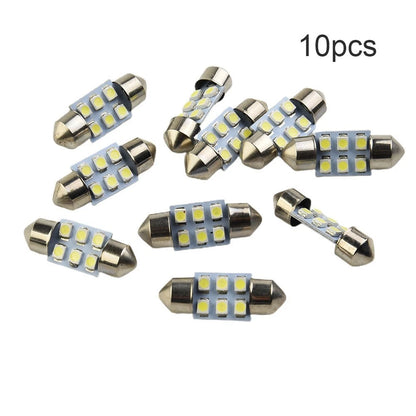 10X LED Dome Light License Plate Light for Universal Vehicles (12V)