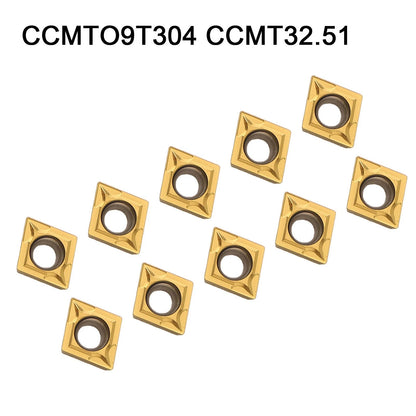 Set of 11 Indexable Inserts for Carbide Turning Tool Holder