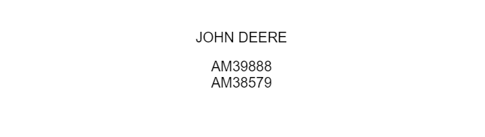 Drag Link Replacement for John Deere 4X2 5X8 6X4 AM39888 (1996–2016)
