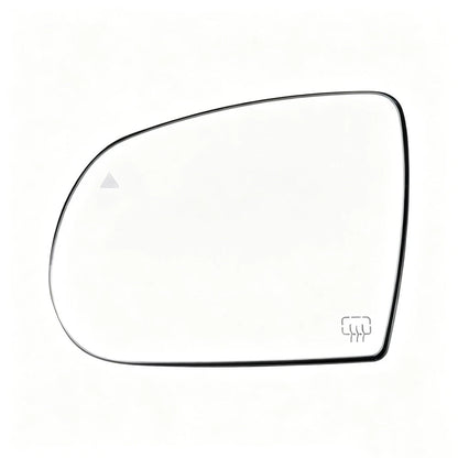 Heated Driver Left Side Wing Mirror Glass for Jeep Cherokee (2014–2022)
