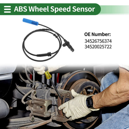 ABS Wheel Speed Sensor No. 34526756374 for BMW 7 Series E38 (1995–2001)