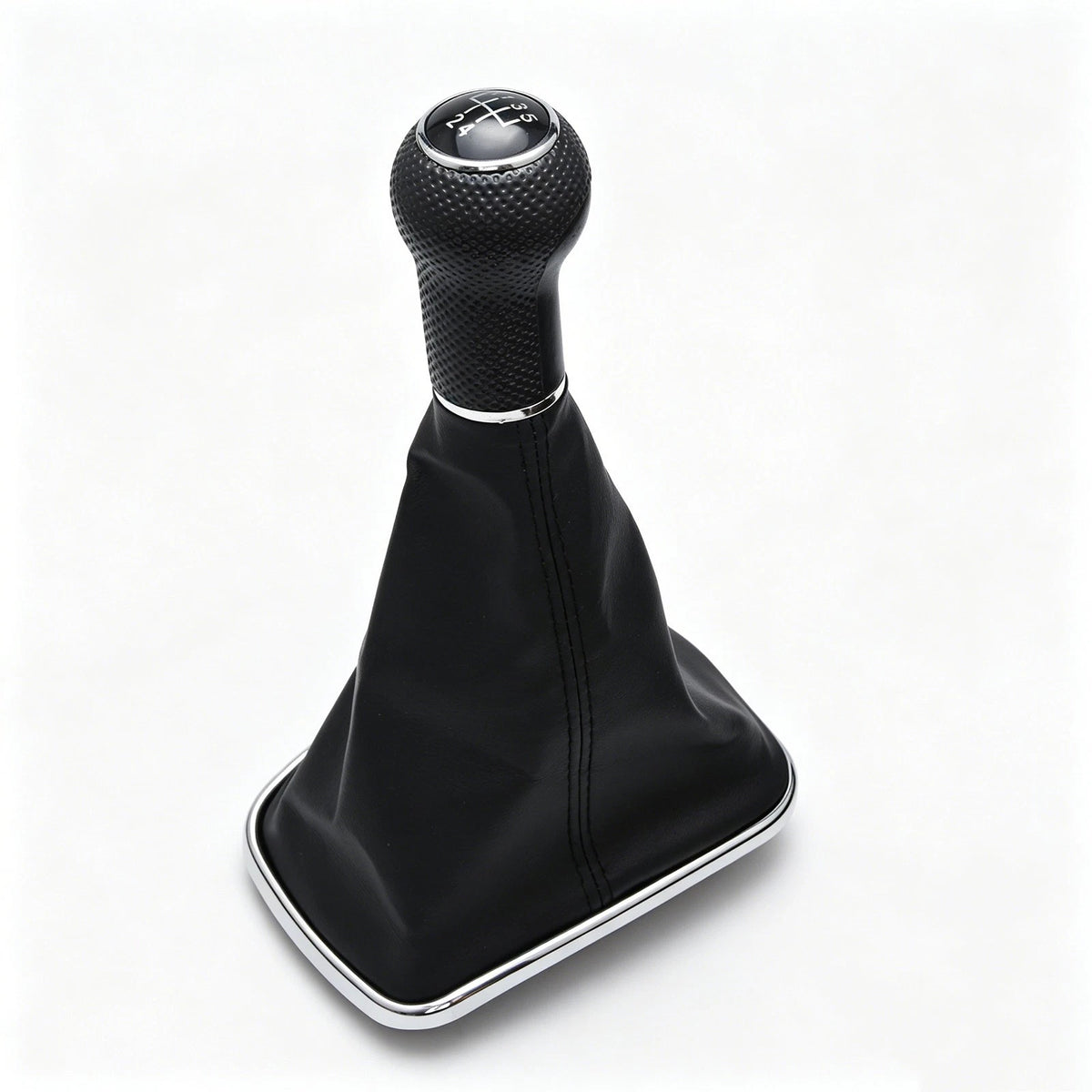 1X Gear Knob Shift Boot Gaiter for VW Golf 4 (1997–2006) 1J0711113C Chrome 5-Speed