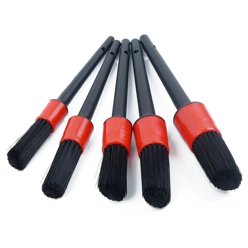 5X Rim Cleaning Brushes Set for Auto Detailing