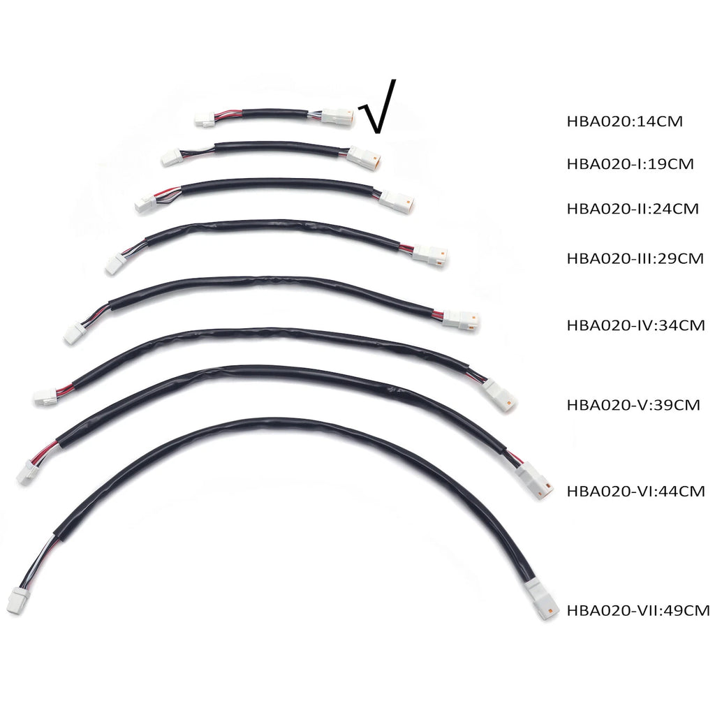 4" Electronic Throttle Handlebar Wiring Extension for Harley Touring Softail (2016–2022)