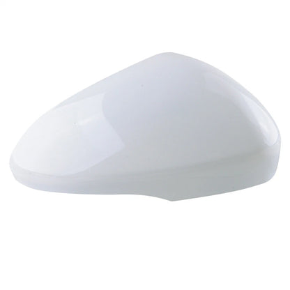 1Pcs Pearl White Front Right Side Mirror Cover Trim for Ford Fusion (2013–2021)