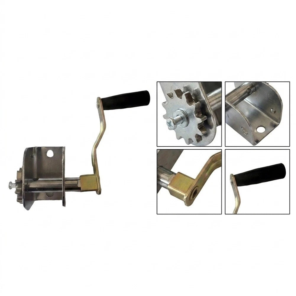 Compact Iron Rope Winder for Badminton Volleyball Table Tennis Net