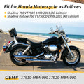 Throttle Cable for Honda Shadow 750 VT750 (1998–1999, 2003) 17920-MBA-000, 17910-MBA-000