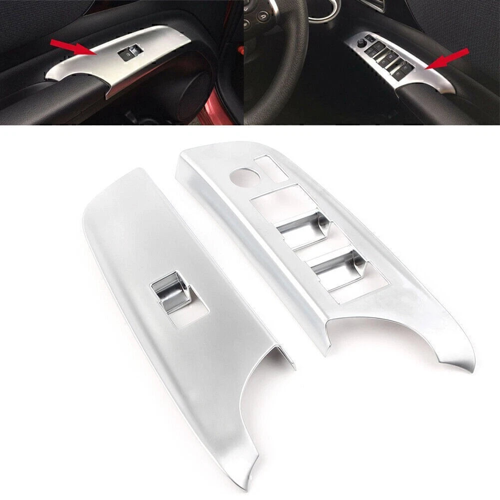 Front Window Switch Plate Trims for Toyota Sienta (2016–2018)
