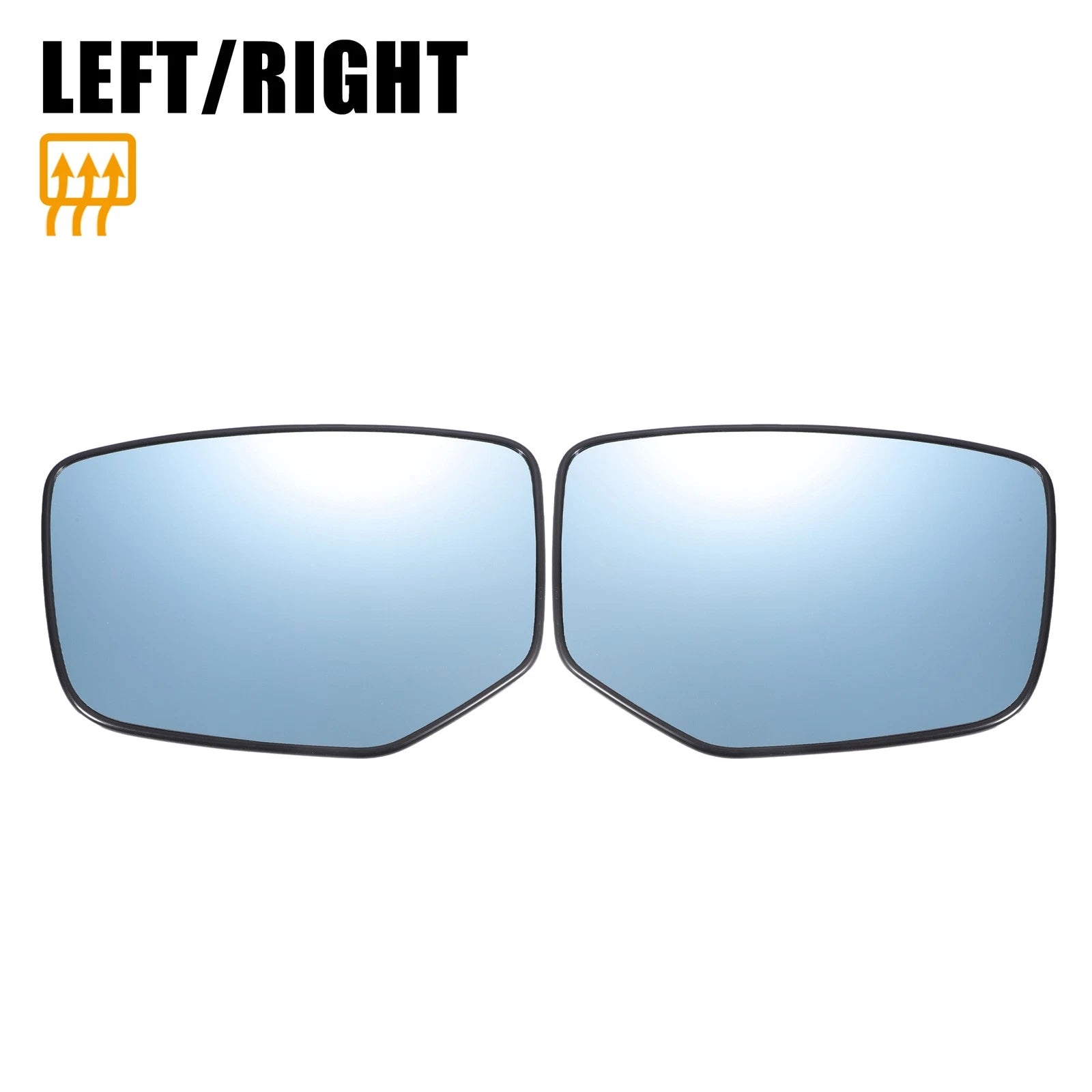 Left Right Blue Heated Mirror Glass Replacement for Honda Accord (2008–2010)