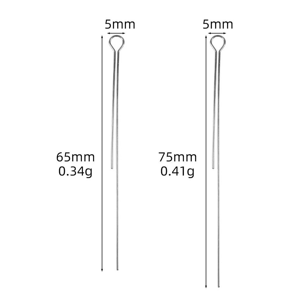 Fishing Spinner Wire Bait Accessories with Slight Bend