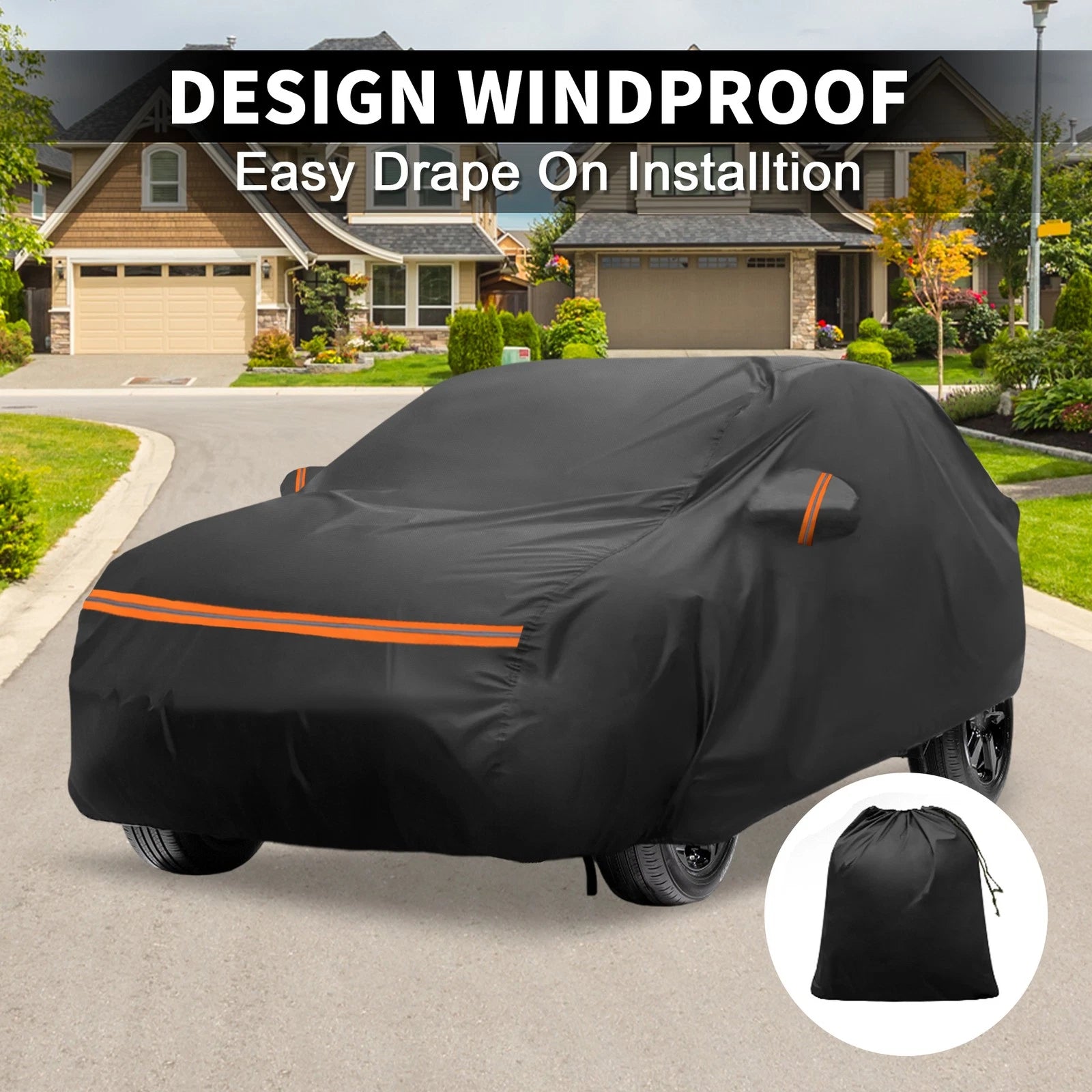 Waterproof Car Cover with Zipper for Mitsubishi ASX (2010–2019)
