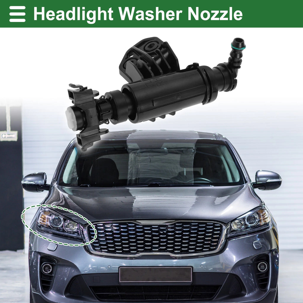 Front Passenger Side Headlight Washer Nozzle for Hyundai Tucson (2016–2020)