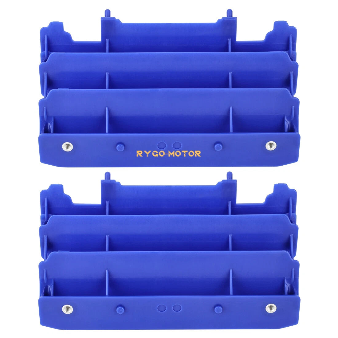 Pair Radiator Louvers Guards Blue for Yamaha YZ125 YZ250 YZ125X YZ250X (2002–2021)