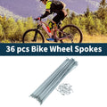 Bicycle Spoke Nipple Set 45mm Steel Galvanized Universal for Universal (1930–2025)
