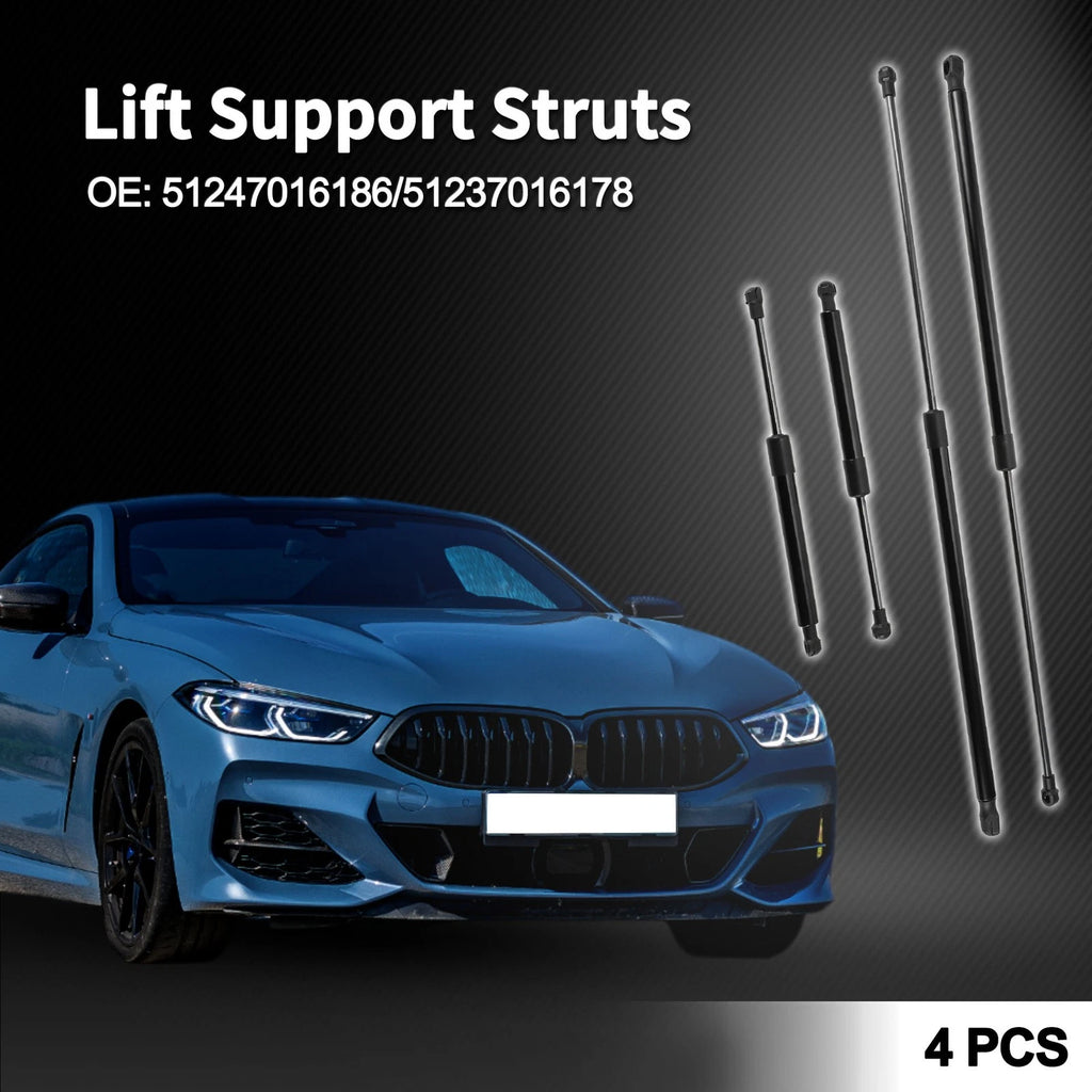 Front Hood and Tailgate Lift Supports Replacement for BMW Z4 (2003–2016)