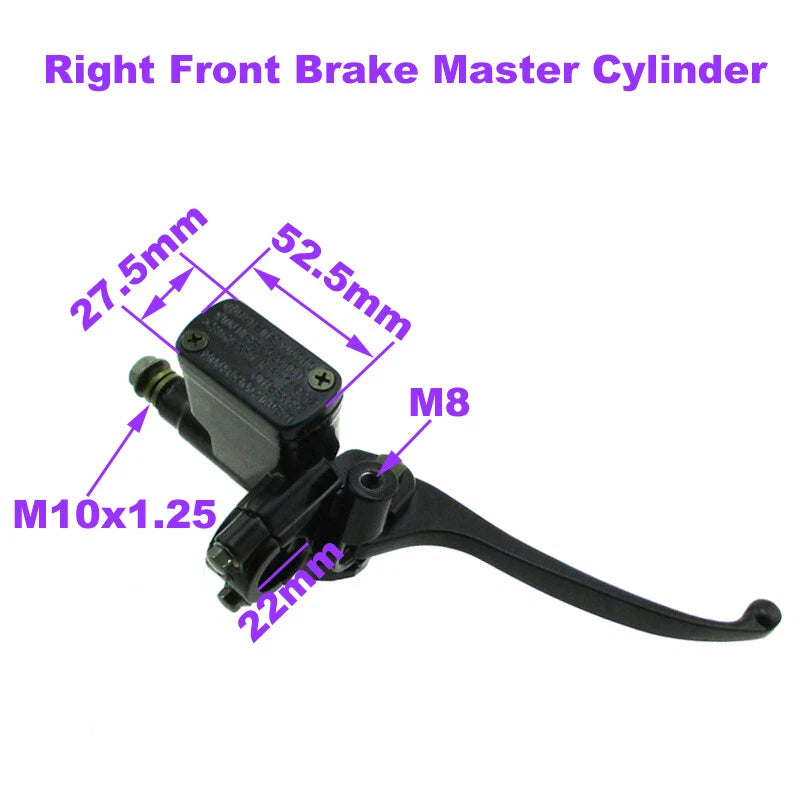 Brake Master Cylinder for GY6 50cc-250cc Scooter (2000–2023)