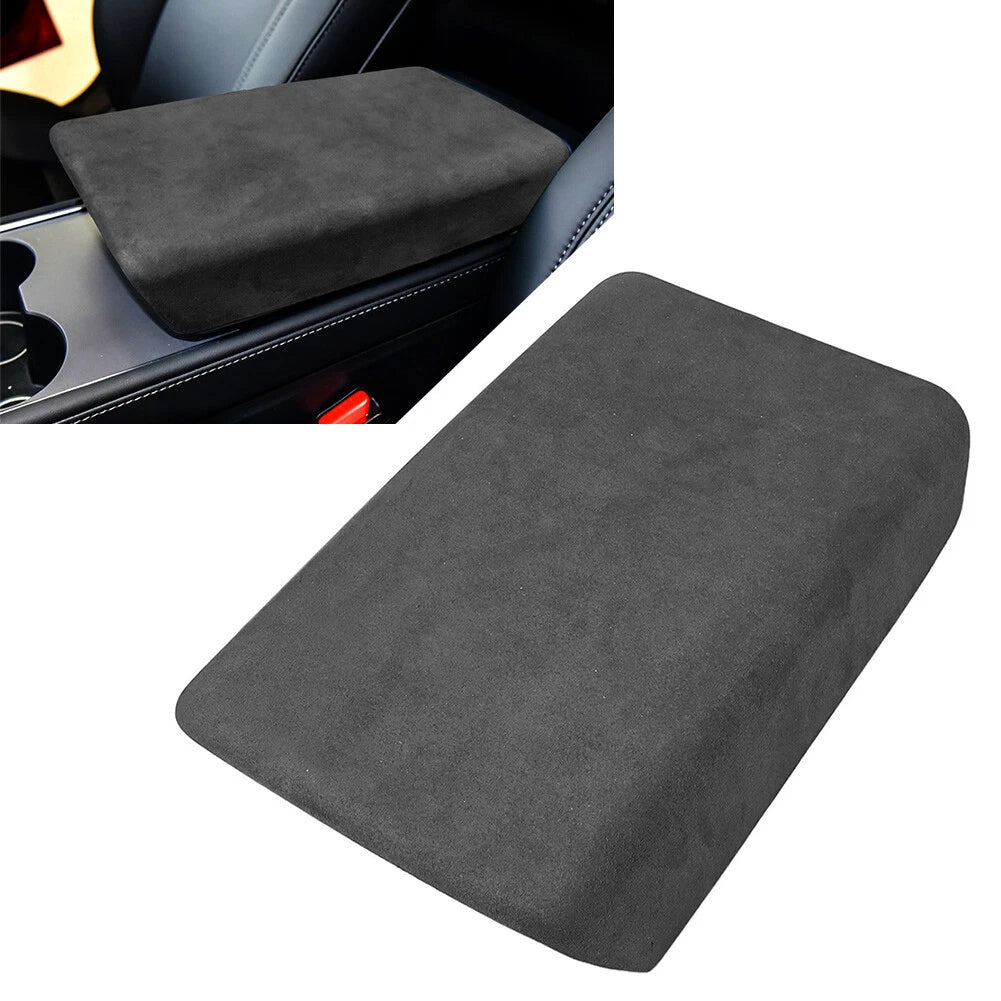 Suede Central Console Armrest Cover for Tesla Model 3 (2017–2022)