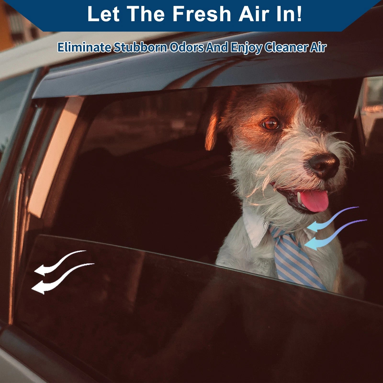 Window Deflectors Side Vent Visors 1 Set for Hyundai Tucson (2010–2015)