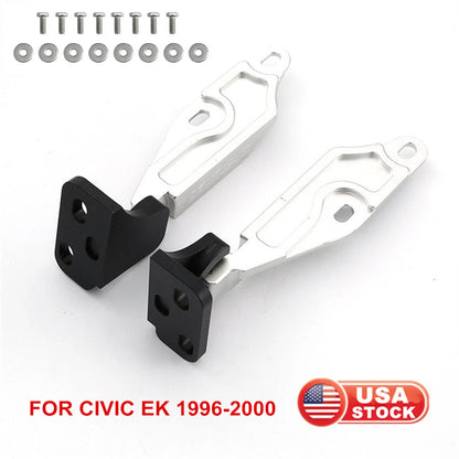 Quick Hood Hinge Release Latch Kit for Honda Civic Type R (1996–2000) Acura Integra (1994–2001)
