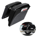 5" Stretched Extended Hard Saddlebag + Speaker for Harley Touring FL (1993–2013)