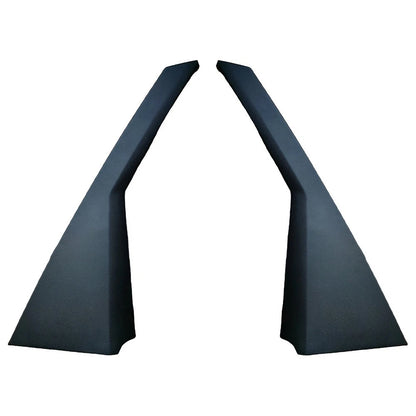 Rear Door Outer Plates Pair for Kia Spectra (2004–2009) - Black Design
