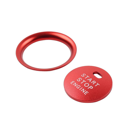 Red Engine Start Push Button Cover Ring Trim For Mazda 3 Axela 6 Atenza