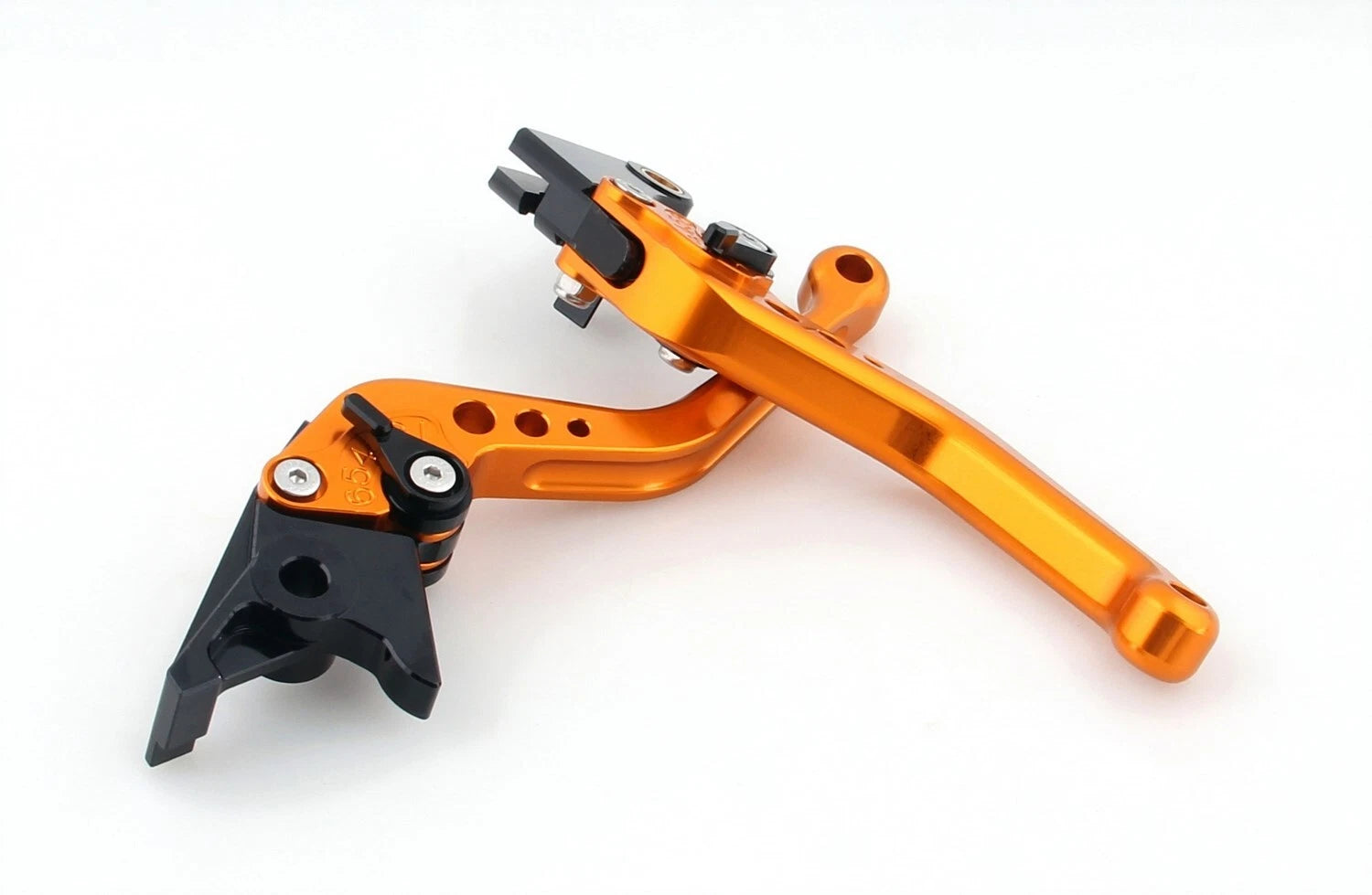 Short Brake Clutch Levers for Triumph Speed Triple, Sprint RS, Daytona 955i (1997–2004) - Gold