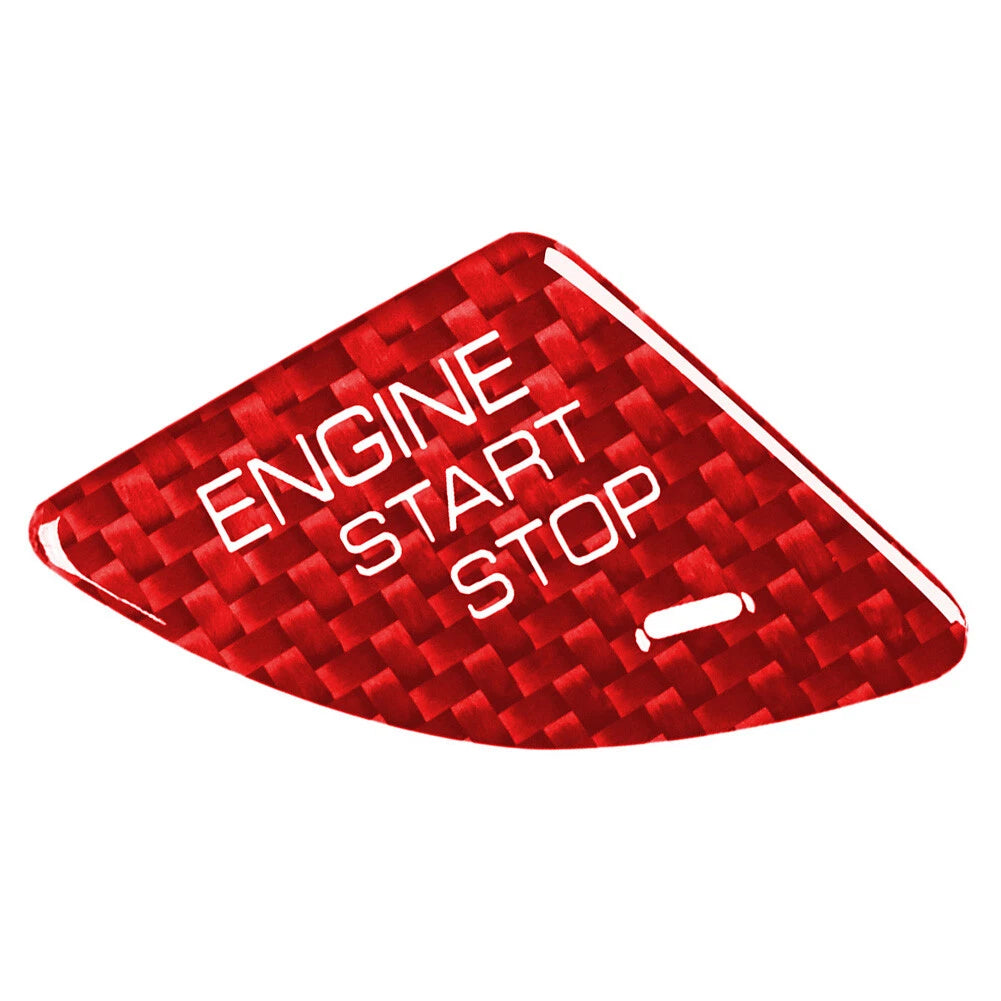Engine Start Stop Button Trim for Cadillac ATS ATS-L (2013–2019) Red