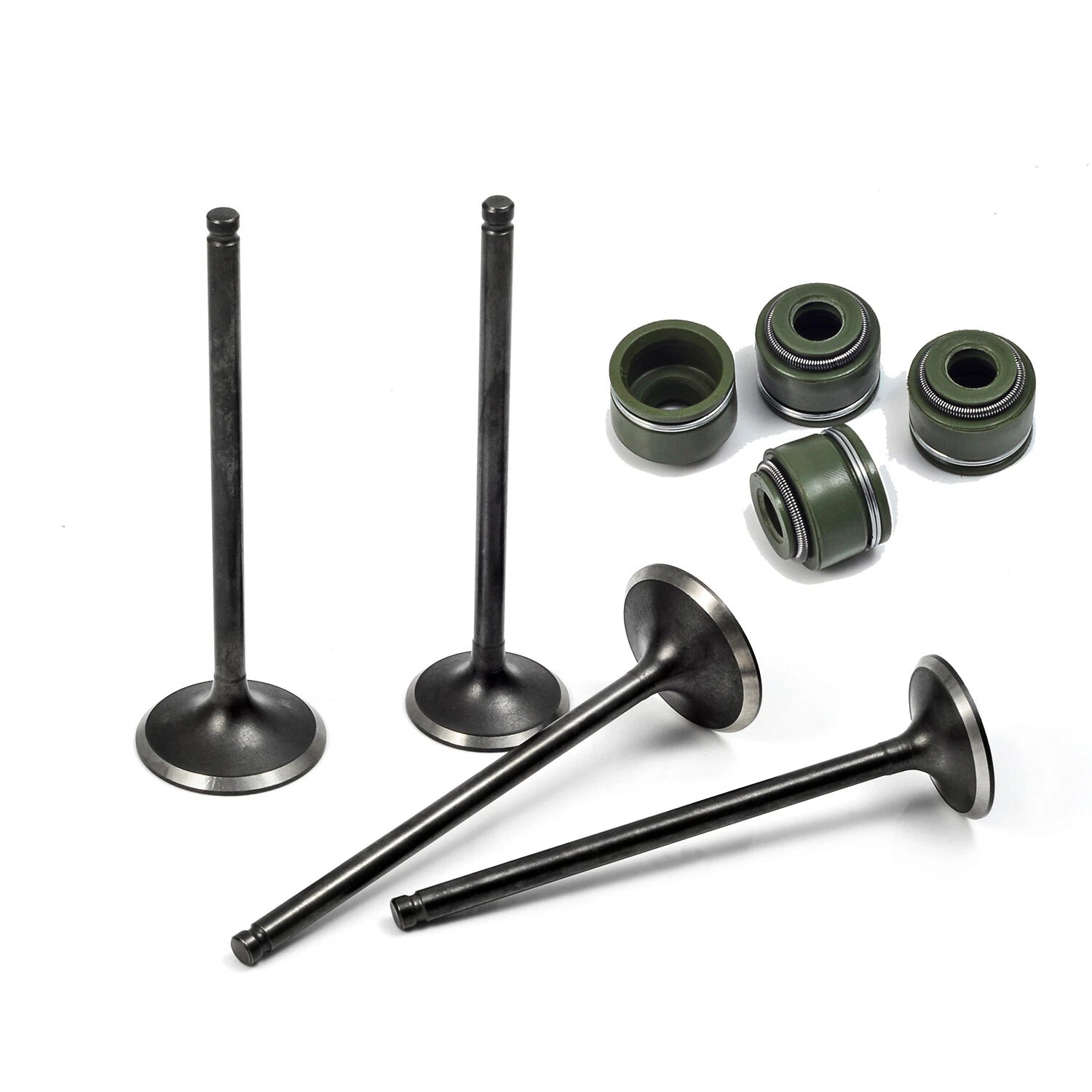Cylinder Head Intake Exhaust Valve Kit for Honda Sportrax 400 TRX400EX (1999–2008)