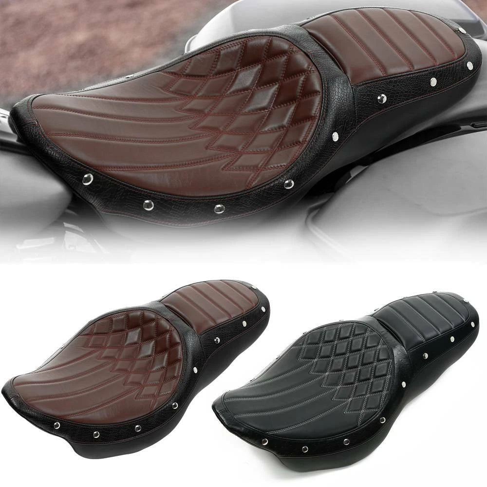 Driver Passenger Seat for Harley Touring Electra Road Glide (2009–2023)