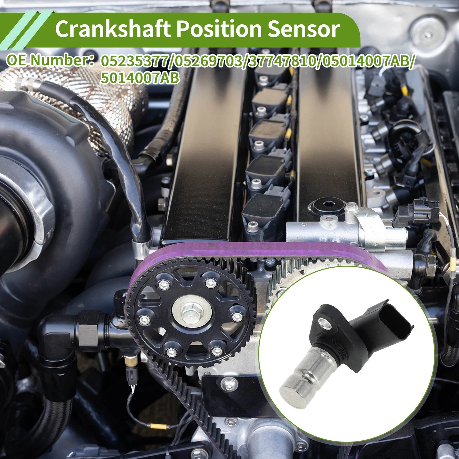 Crankshaft Position Sensor for Chrysler Cirrus 1995–2000 Replacement 1PC