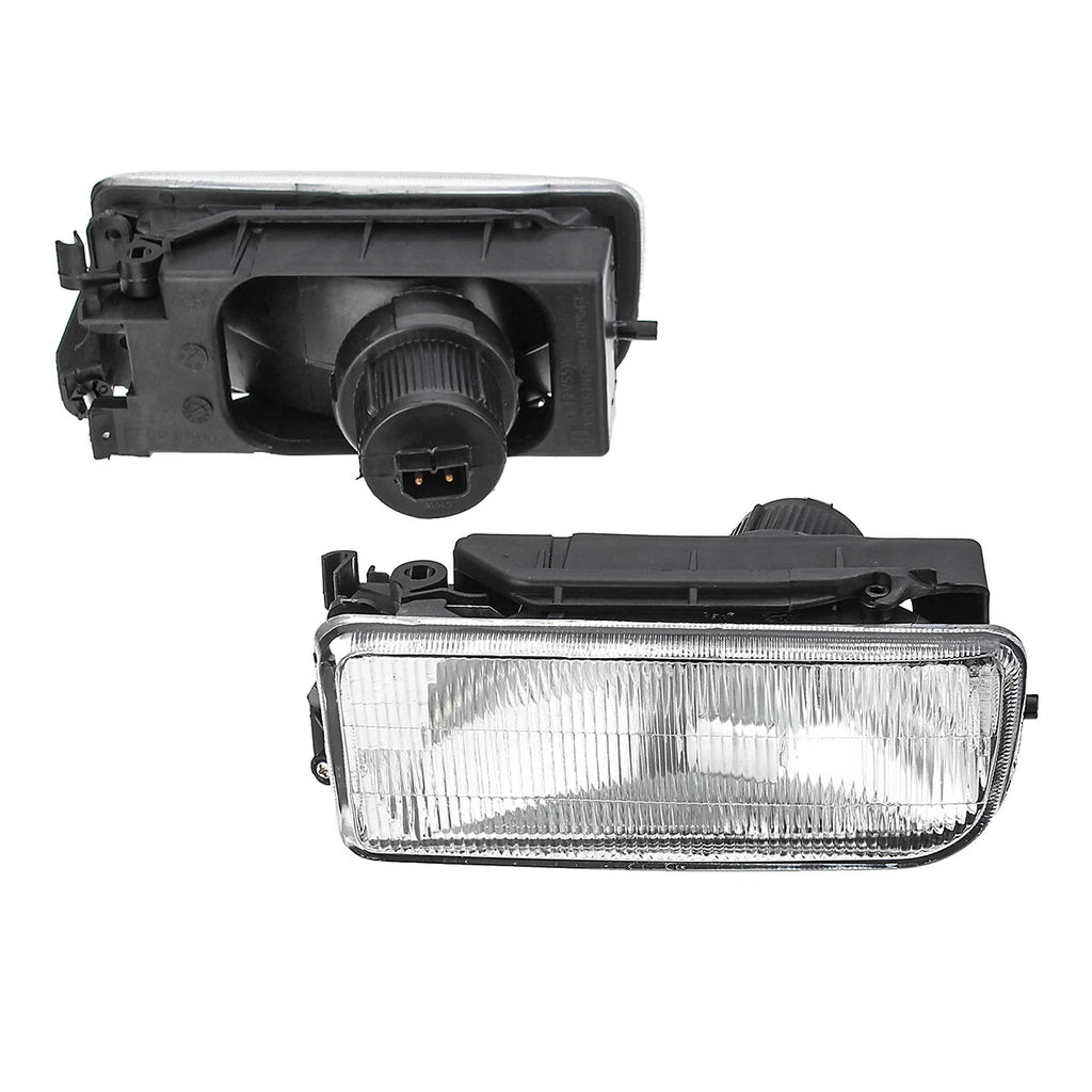 Pair of Fog Light Lamp Housing Lens for BMW E36 3-Series (1992–1998)