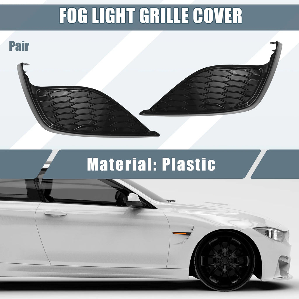Fog Light Grille Trim Cover Pair Front Left Right for Toyota Camry (2018–2024)