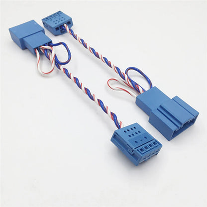 Fit For BMW 2 Underseat Subwoofer Connector Harness Pigtail cable adaptor