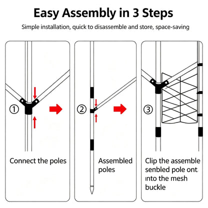 Garden Climbing Support Trellis for Garden Use (Foldable, Lightweight)