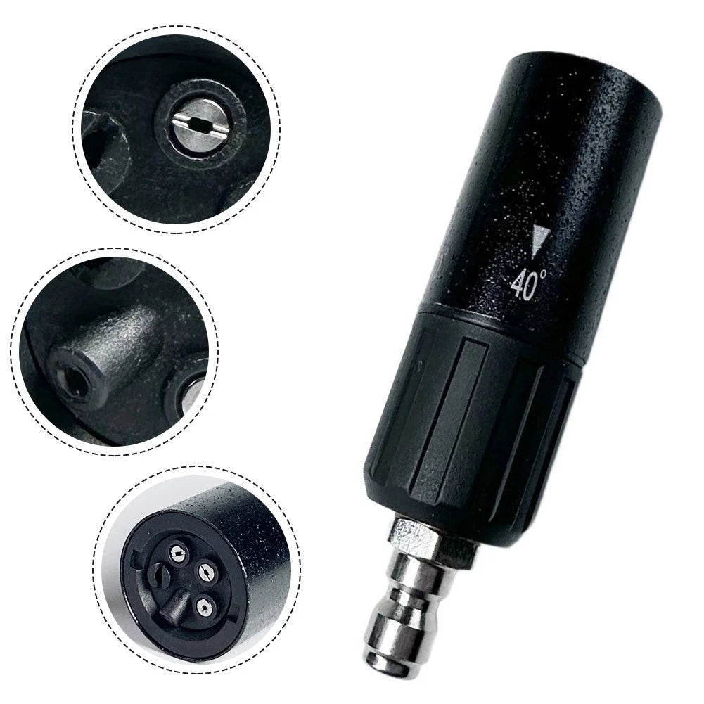 5-in-1 High Pressure Nozzle for Car Washing and Garden Cleaning