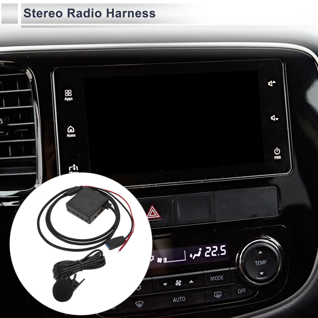 Stereo Radio Harness for BMW E39 E46 E53 (1995–2006) Microphone Handsfree