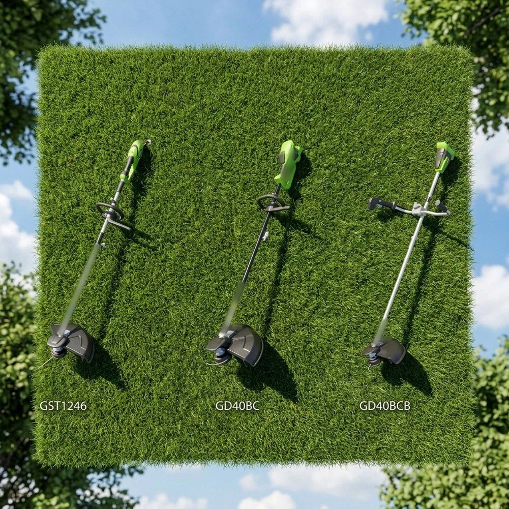 3X Spool Replacement for Greenworks 2930507 (5.2m, 2mm Nylon Line)