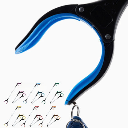 Foldable Aluminium Grabber Tongs with Magnet for Metal Objects