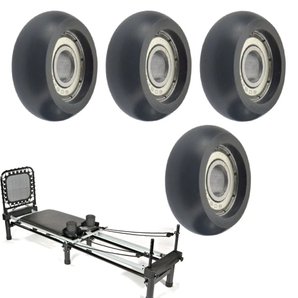 Replacement Pulley Gym Roller Wheels for Equipment Repair Upgrade Set
