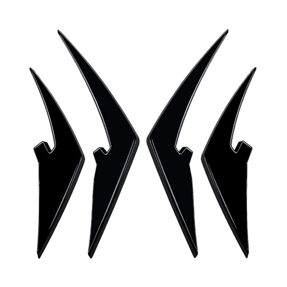 1 Pair ABS Front Bumper Splitters Spoiler for BMW M3 M4 (2021–2024)