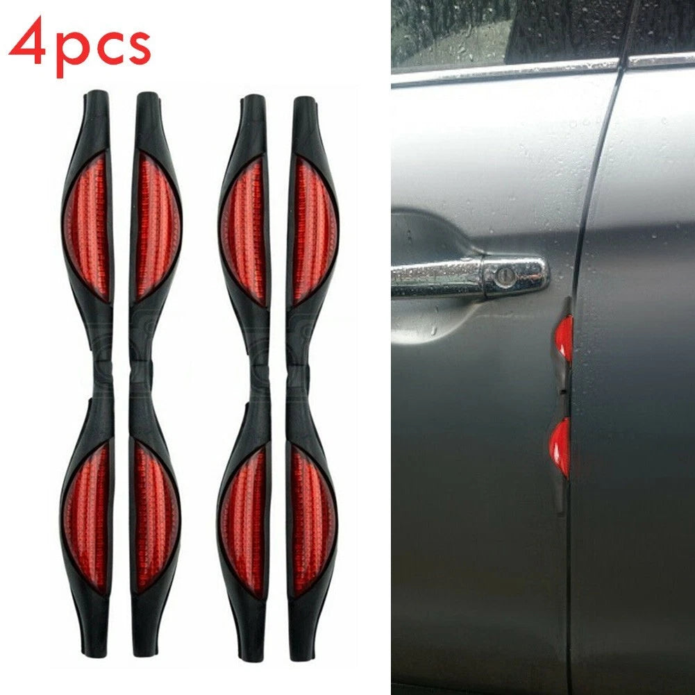 Door Guards with Reflective Strip for Vehicle Protection