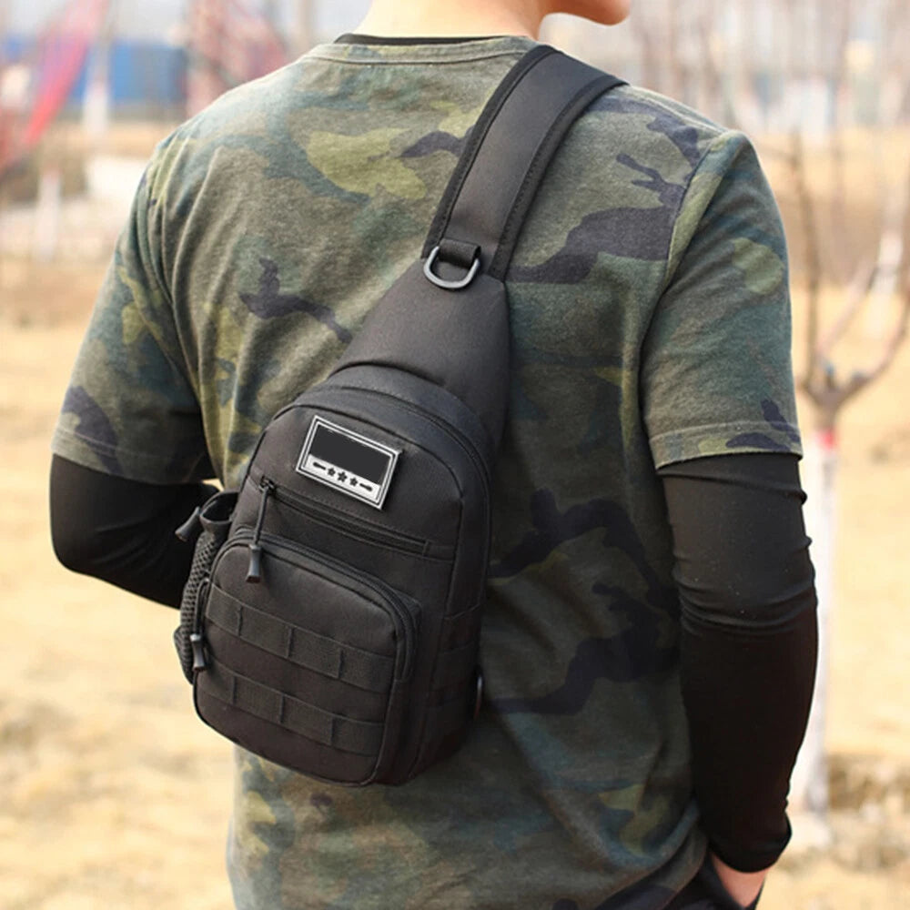 Tactical Sling Bag Backpack Crossbody Fanny Pack for Sport Travel
