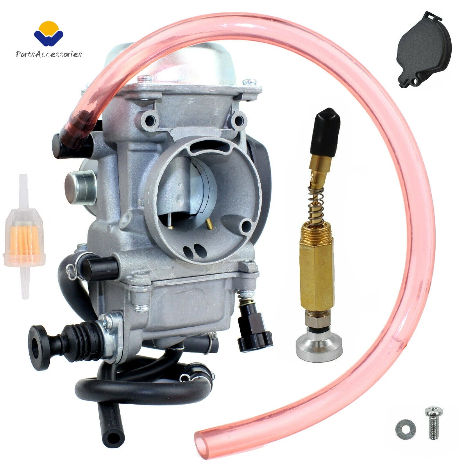 Carburetor & Choke Cable Eliminator for Kawasaki Prairie 400 (1999–2002)