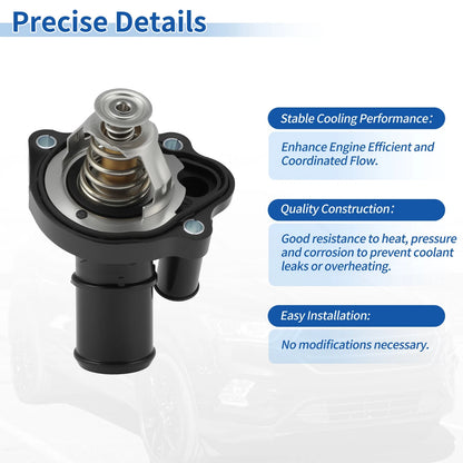 Thermostat Assembly for Ford Ecosport, Escape, Focus, Ranger, Transit Connect