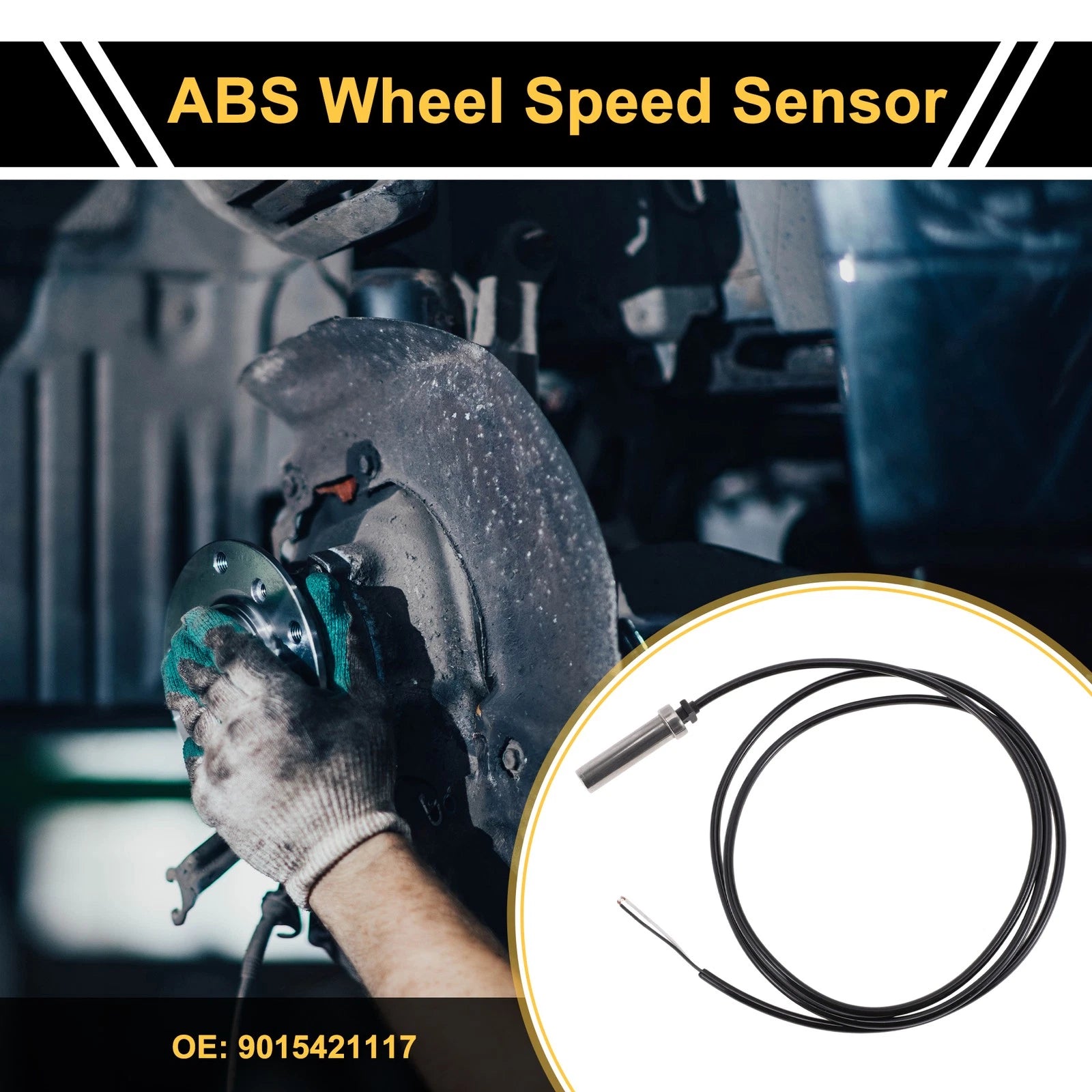 ABS Wheel Speed Sensor Replacement Front for Dodge Sprinter 2500 (2003–2006)