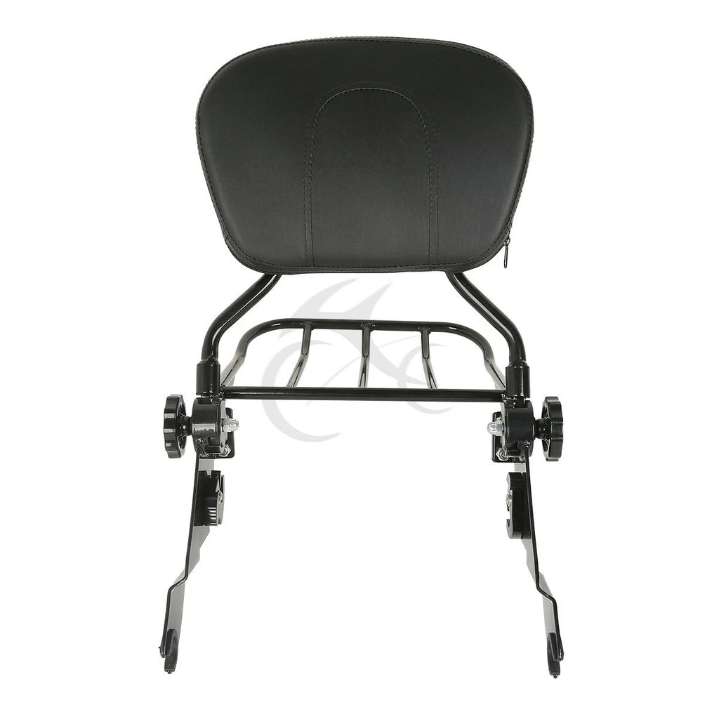 Detachable Backrest Sissy Bar Rack Docking Kit for Harley Touring (2009–2013)