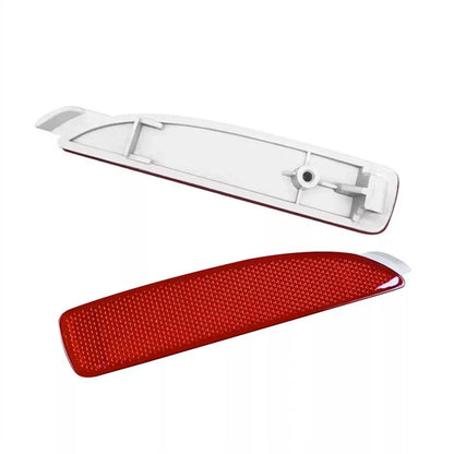 2Pcs Rear Bumper Reflector Set for Mazda 3 (2014–2018) D350-51-5L0E, D350-51-5M0E