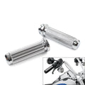 Chrome 1" Handlebar Electronic Throttle Hand Grips For Harley Touring Softail