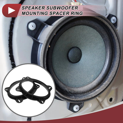2X Speaker Spacer Ring Adaptor for Toyota Tundra (2007–2021) 6"x9"